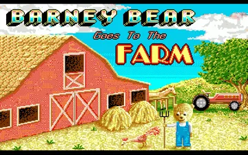 Barney Bear Goes to the Farm_Disk1 screen shot title